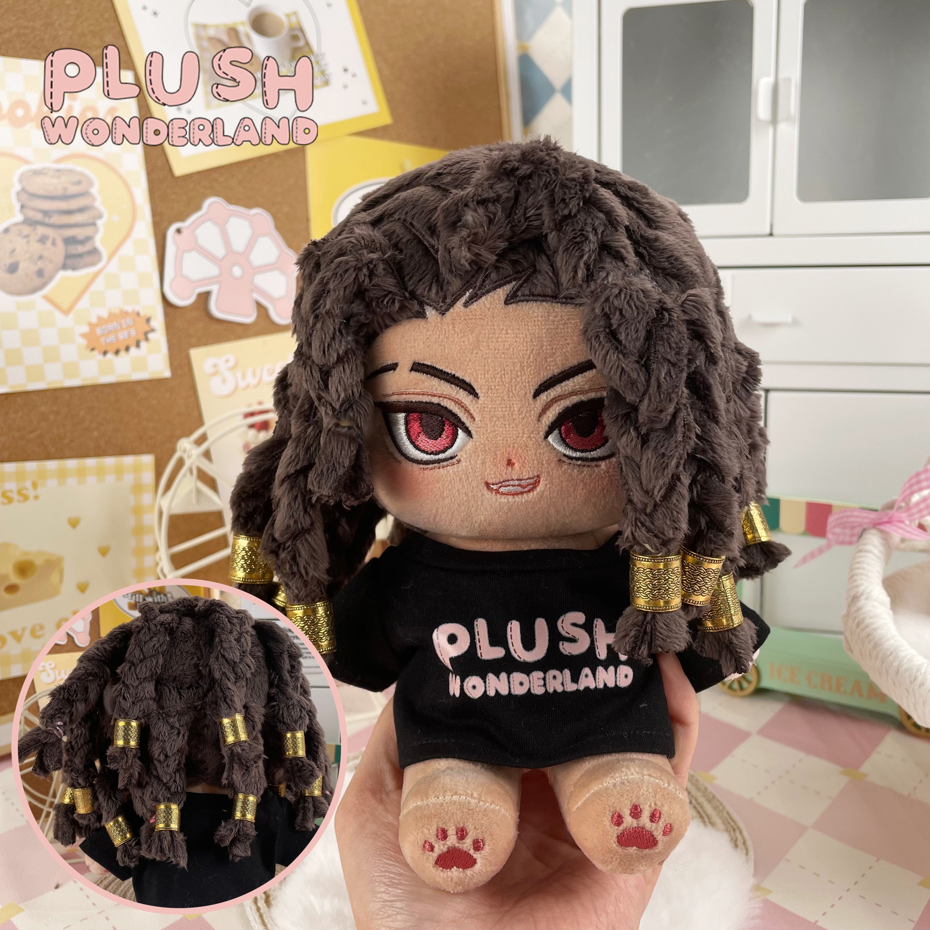 【PRESALE】PLUSH WONDERLAND Mr. Dread Head 20CM Cotton Doll FANMADE