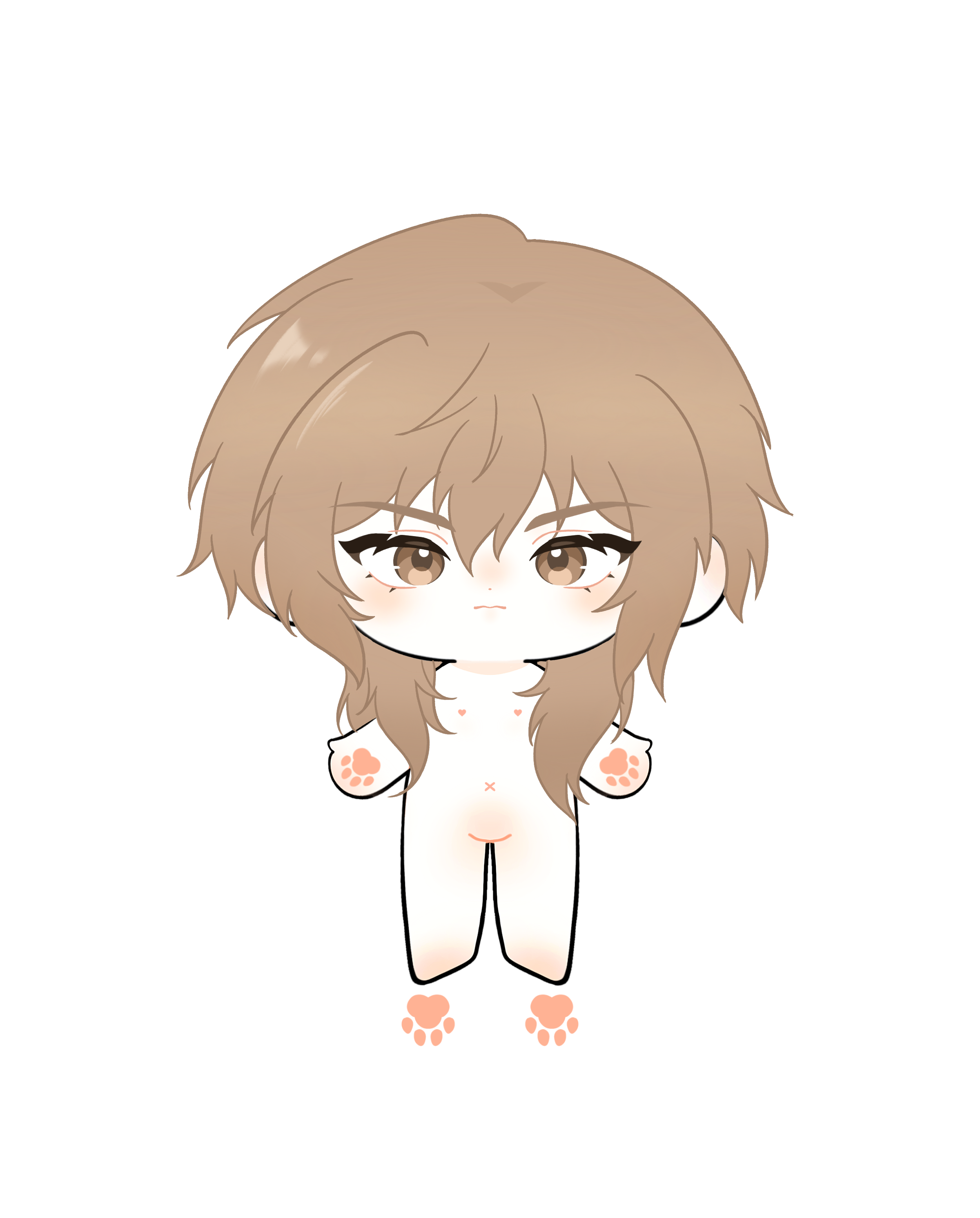 【Umfrage gescheitert】Plüschtier aus WUNDERLAND: Sanfter Prinz, 20 cm, aus Baumwolle, hergestellt von Fans