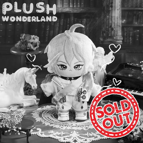 【Sold Out】PLUSH WONDERLAND Noble Knight Cotton Doll Plushie 20CM FANMADE - plushwonderland