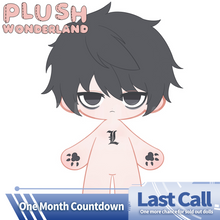 Load image into Gallery viewer, 【Last Call】PLUSH WONDERLAND  DEATH NOTE L·Lawliet Doll Plush 20CM FANMADE
