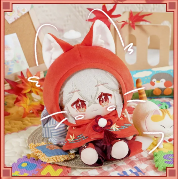 【Last Call】PLUSH WONDERLAND Red leaves chasing wild waves Cotton Doll Plushies 20CM Plush FANMADE
