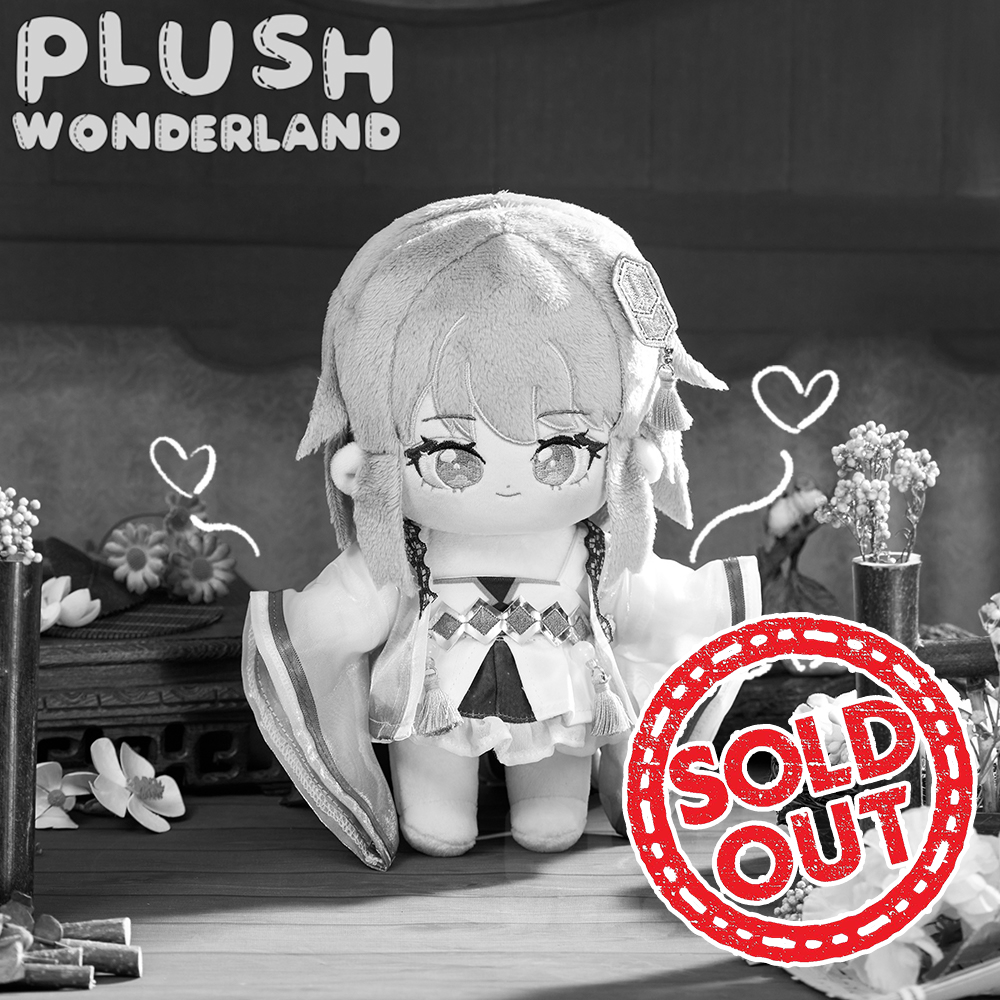 【Ausverkauft】Plüschtier „Schneekaiserin“ aus dem Wunderland, 20 cm, aus Baumwolle, hergestellt von Fans