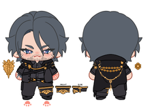 Load image into Gallery viewer, 【PRESALE】PLUSH WONDERLAND Nocturnal King Plushie 20CM Doll The Chosen King of Lucis
