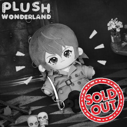 【Sold Out】PLUSH WONDERLAND Crow Cotton Doll Plush 20 CM FANMADE