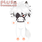 【Umfrage gescheitert】Plüschtier „Wolfsucker“ aus dem Wunderland, 20 cm, Fan-Herstellung