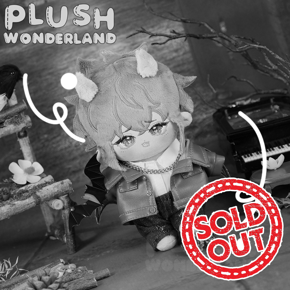 【Ausverkauft】PLUSH WONDERLAND Kleine Succubus-Plüschpuppe aus Baumwolle, 20 cm, Fan-Herstellung