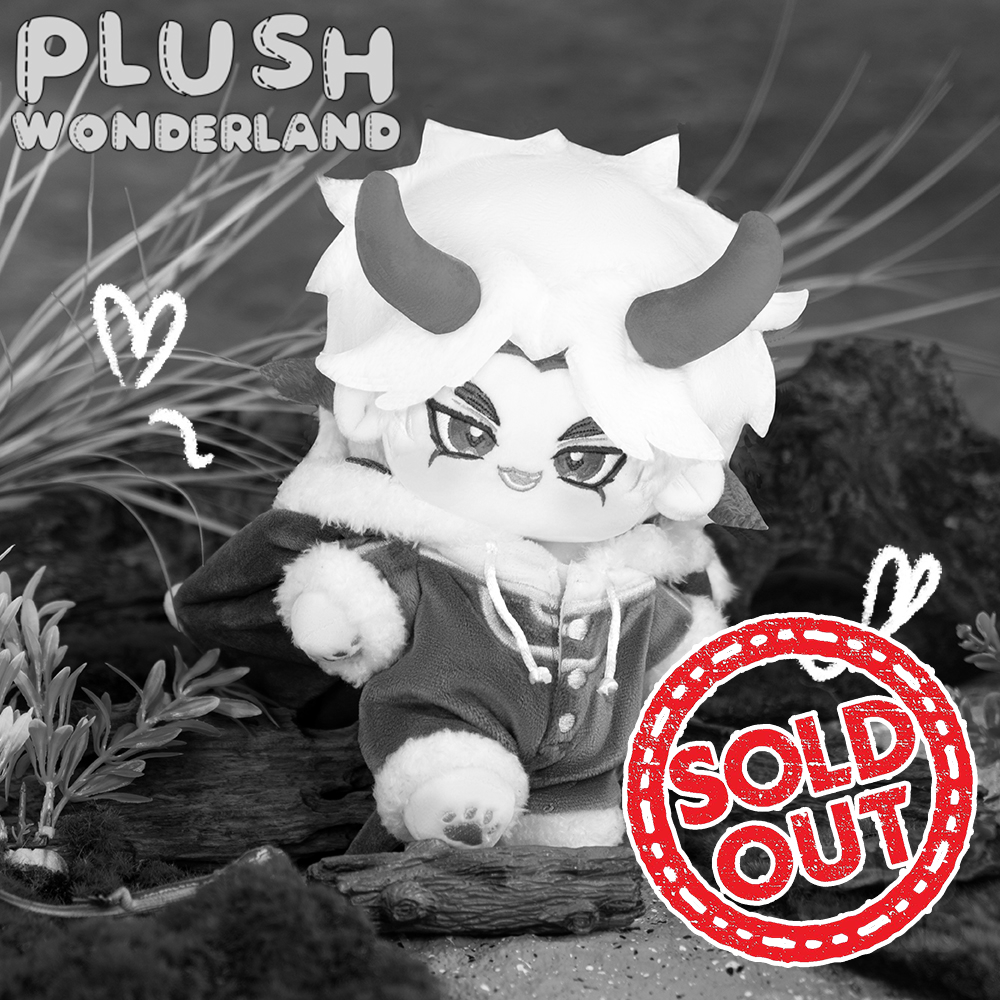 【Ausverkauft】PLUSH WONDERLAND Spiel: Der erste Anführer des Arata-Clans, neue Plüschpuppe, 20 cm, Fan-Herstellung