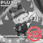 【Ausverkauft】Plüschtier „Wunderland“ – Großer Magier, 20 cm, aus Baumwolle, Fan-Herstellung