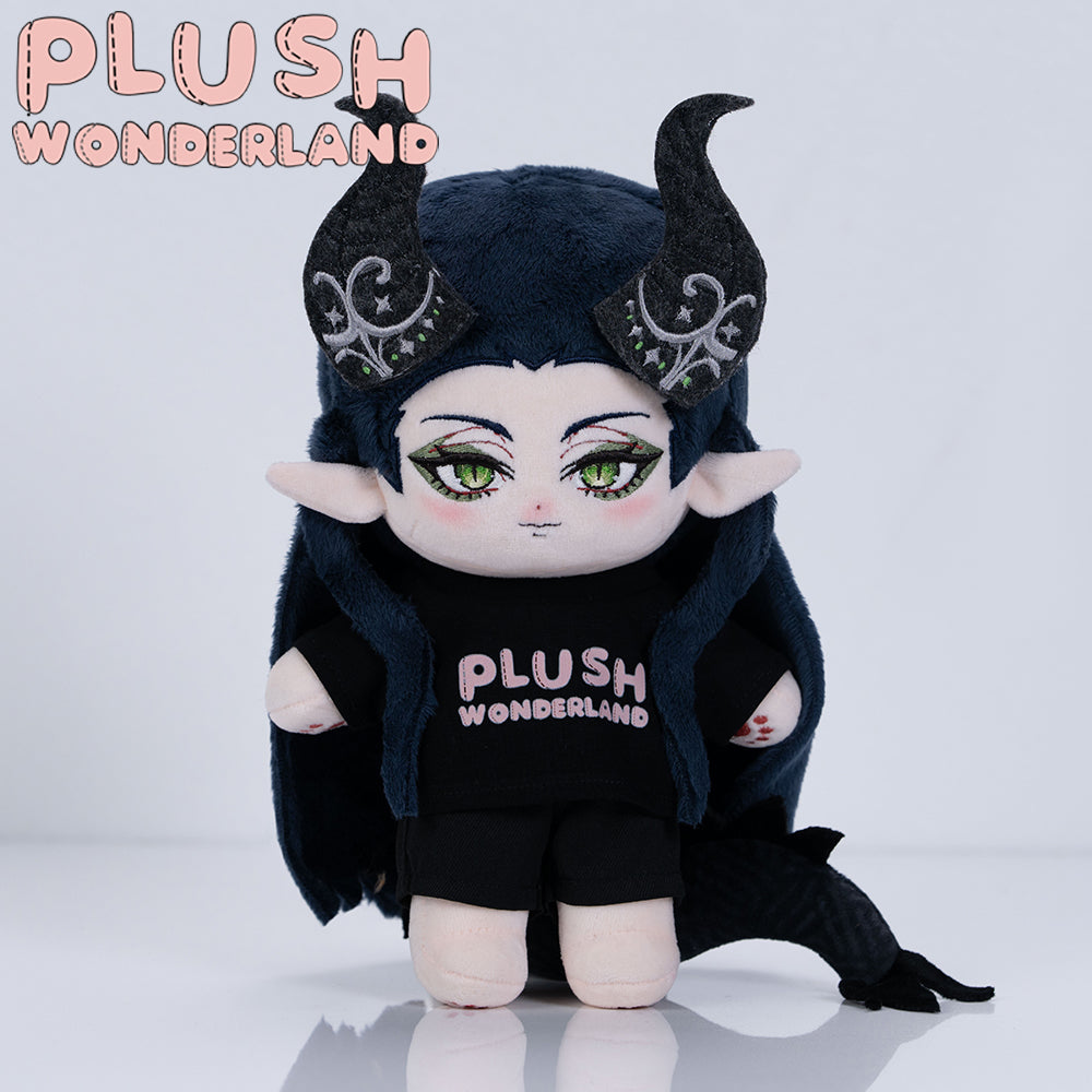 【Sample Making】PLUSH WONDERLAND Black Dragon Queen Plushie 20CM Cotton Doll