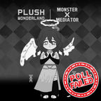 【Poll-Failed】【Authorized】PLUSH WONDERLAND Monster X Mediator Angel Plushie Cotton Doll