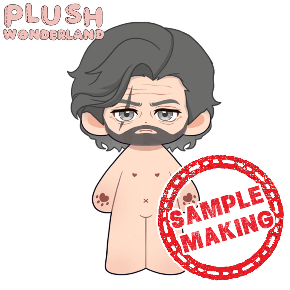 【Sample Making】PLUSH WONDERLAND The man with White hair 20CM Cotton Doll FANMADE