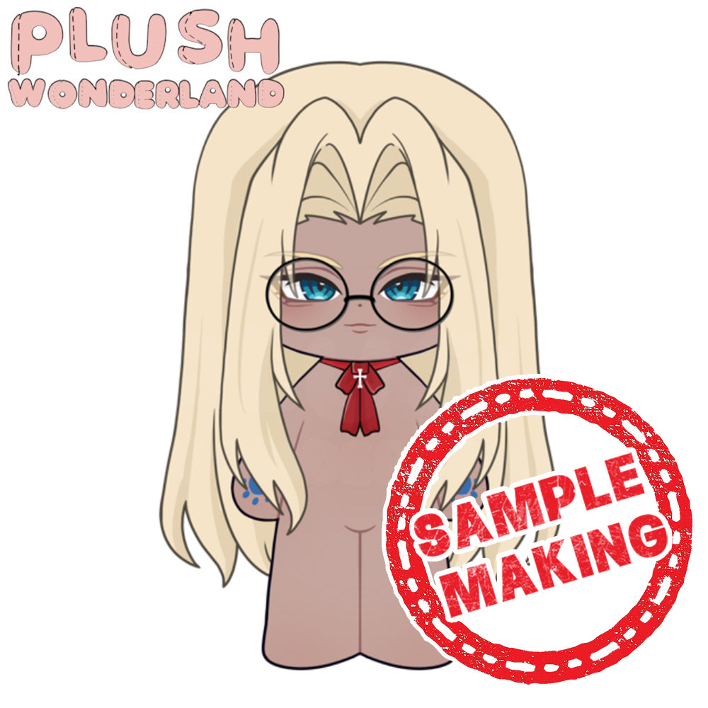 【Sample Making】PLUSH WONDERLAND White Hair Plushie 20CM Cotton Doll