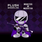 【PRESALE】【Authorized】PLUSH WONDERLAND Monster X Mediator Knight Plushie Cotton Doll - plushwonderland