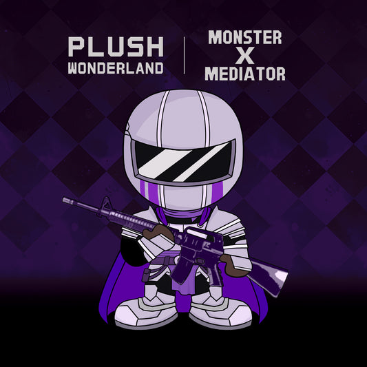 【PRESALE】【Authorized】PLUSH WONDERLAND Monster X Mediator Knight Plushie Cotton Doll