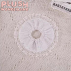 【Auf Lager】Plüschtier WUNDERLAND 20 cm, Baumwollpuppe, weißes Kleid mit Stütze/Unterrock, FANMADE 