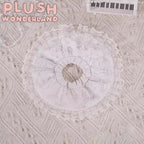 【Auf Lager】Plüschtier WUNDERLAND 20 cm, Baumwollpuppe, weißes Kleid mit Stütze/Unterrock, FANMADE 