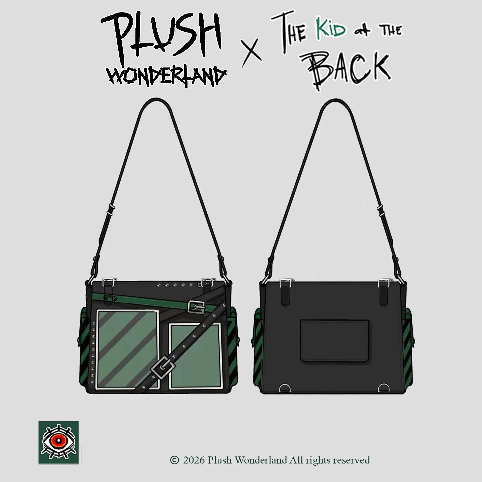 【Authorized】【PRESALE】PLUSH WONDERLAND The Kid at the Back Solivan Brugmansia Impression Ita Bag