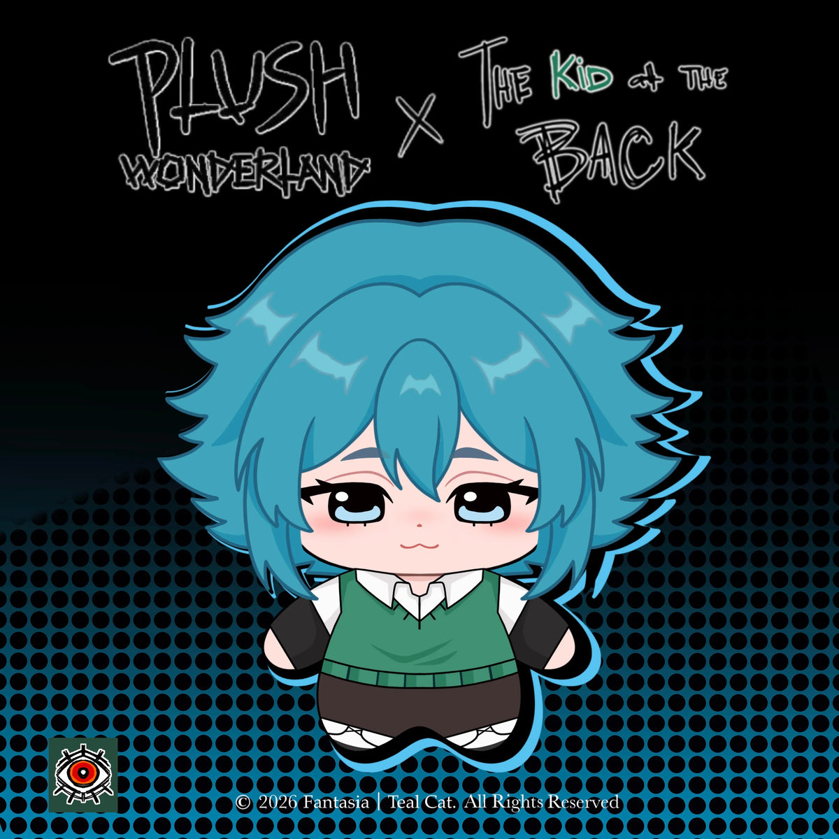 [10CM Doll] [Authorized] The Kid at the Back Hyugo Sugimoto Plushie Keychain