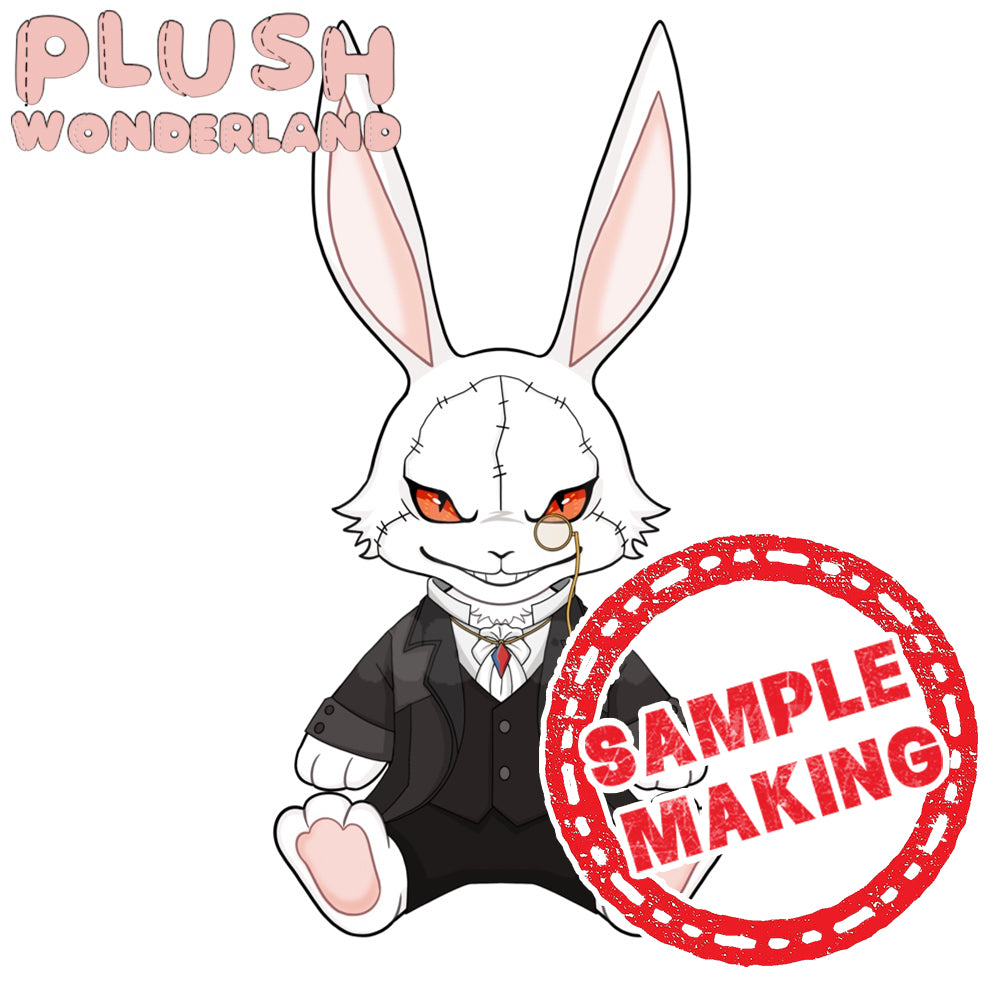 【Sample Making】PLUSH WONDERLAND Demon RB  Plushie 30CM Cotton Doll Rabbit