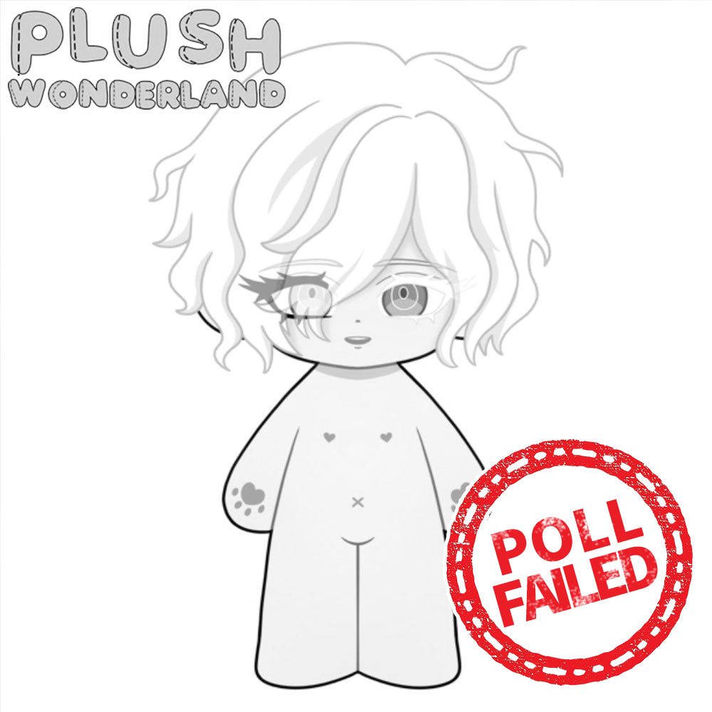 【POLL FAILED】PLUSH WONDERLAND Ghost Boy 20CM Cotton Doll FANMADE