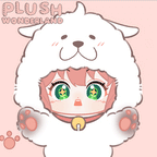 【Last Batch】【In Stock】PLUSH WONDERLAND mind reading girl Cute Doll Plushie 20CM FANMADE