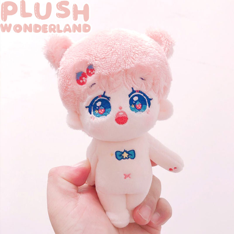 PLUSH WONDERLAND Strawberry Cheese Bear Pluhsie Cotton Doll Cute No Character 15CM