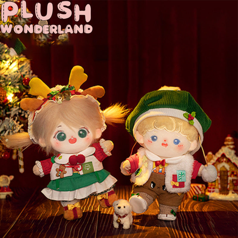 【IN STOCK】PLUSH WONDERLAND Christmas Gingerbread Doll Clothes  20CM  FANMADE