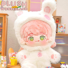 Load image into Gallery viewer, 【INSTOCK】PLUSH WONDERLAND Plushies Plush Cotton Doll  Clothes  White Jumpsuits 20 CM

