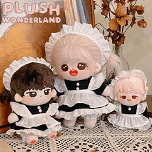 Load image into Gallery viewer, 【IN STOCK】PLUSH WONDERLAND Maid Dress Doll Clothes Cotton Doll  Clothes 20 CM
