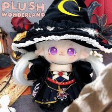 Load image into Gallery viewer, Plush Wonderland &quot;The Wish of a Witch&quot; Cotton Doll Clothes  Plush Plushies  20 CM
