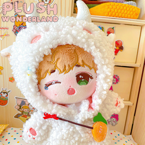 【IN STOCK】PLUSH WONDERLAND Plushies Plush Cotton Doll  Clothes  Animal Jumpsuits 20/15/10 CM