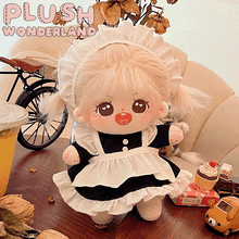 Load image into Gallery viewer, 【IN STOCK】PLUSH WONDERLAND Maid Dress Doll Clothes Cotton Doll  Clothes 20 CM
