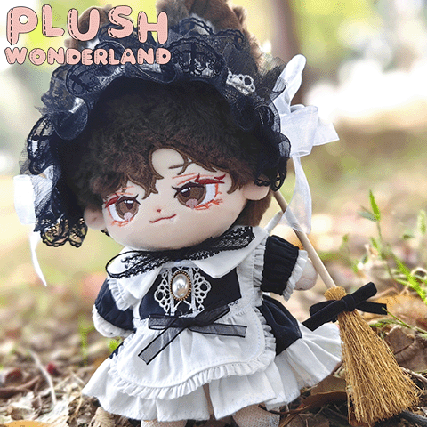 【In Stock】PLUSH WONDERLAND Cat Maid Dress  Cotton Doll  Clothes 20 CM