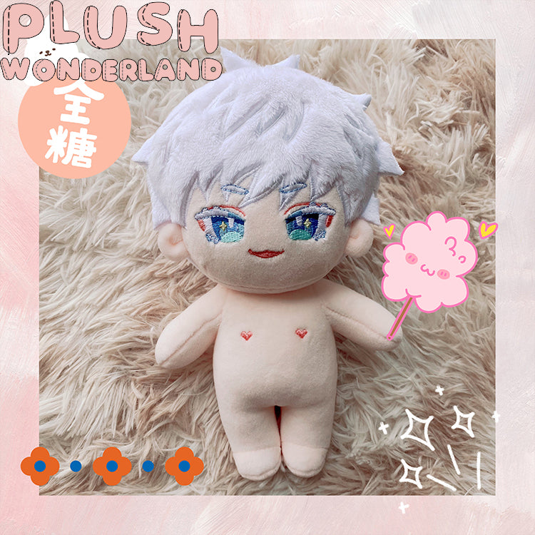 PLUSH WONDERLAND Anime Jujutsu Kaisen Gojo Satoru  Plush Cotton Doll 20 CM