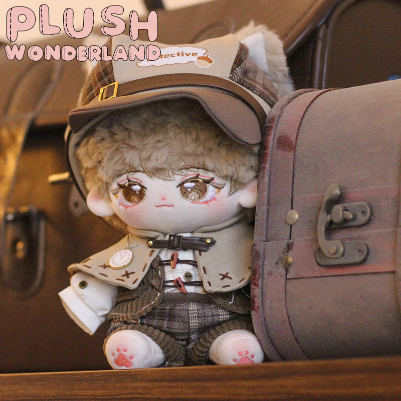 【In Stock】PLUSH WONDERLAND Detective Doll Plush Clothes 20 CM Detective Cloak Cute