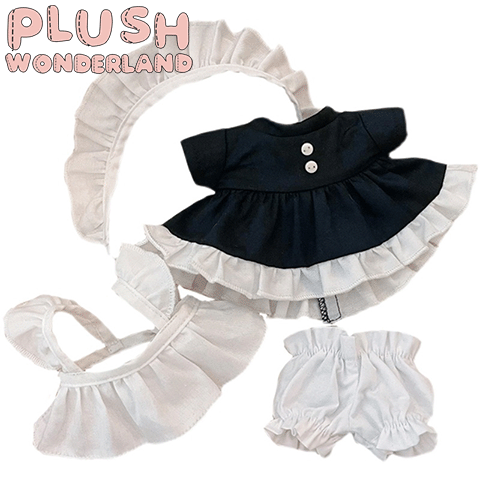 【IN STOCK】PLUSH WONDERLAND Maid Dress Doll Clothes Cotton Doll  Clothes 20 CM