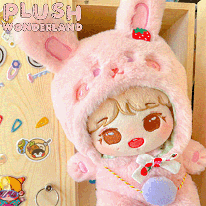 【IN STOCK】PLUSH WONDERLAND Plushies Plush Cotton Doll  Clothes  Animal Jumpsuits 20/15/10 CM