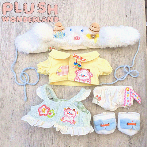 【IN STOCK】PLUSH WONDERLAND Cute Lamb Cotton Doll Clothes 20/15CM