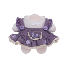 Load image into Gallery viewer, PLUSH WONDERLAND Purple Pluhsie  Girl  Cotton Doll Cute No Character 20CM
