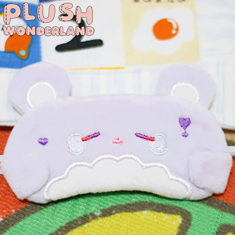 【IN STOCK】PLUSH WONDERLAND  Cotton Doll Animal Eye Mask 20  CM