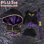 【PRESALE】PLUSH WONDERLAND Mages Dark Blue Hair With Horns Cotton Doll Plush 20 CM FANMADE