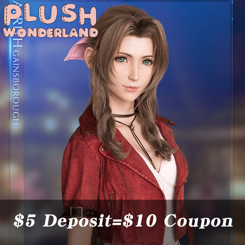 【Deposit】【POLL】PLUSH WONDERLAND Final Fantasy VII Aerith Gainsborough Plushies Cotton Doll FANMADE