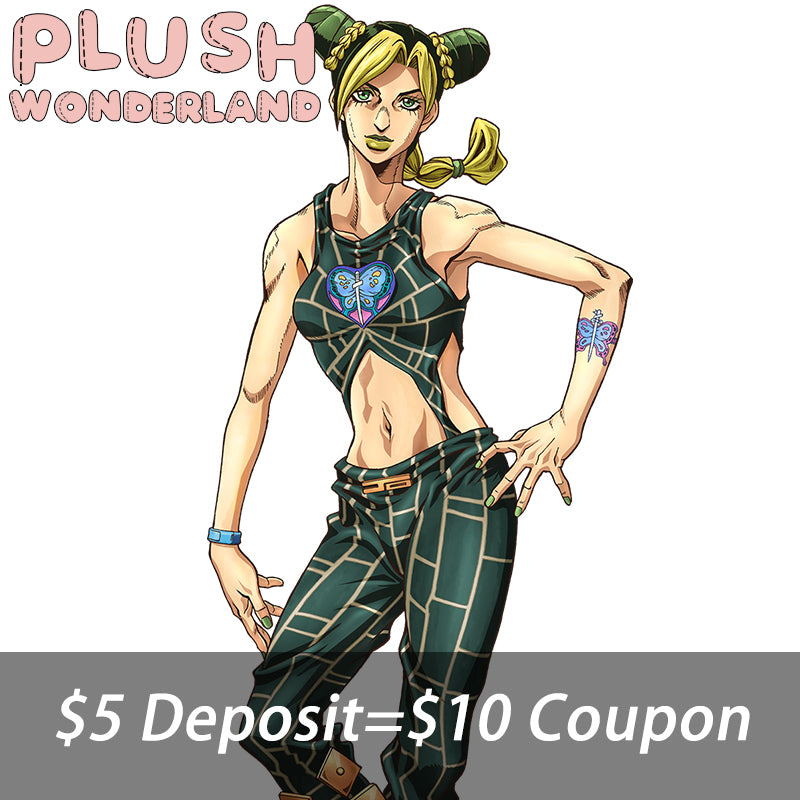 【Deposit】【POLL】PLUSH WONDERLAND JOJO's Bizarre Adventure：Stone Ocean Jolyne Cujoh Plushies Cotton Doll FANMADE