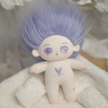Load image into Gallery viewer, PLUSH WONDERLAND Purple Pluhsie  Girl  Cotton Doll Cute No Character 20CM
