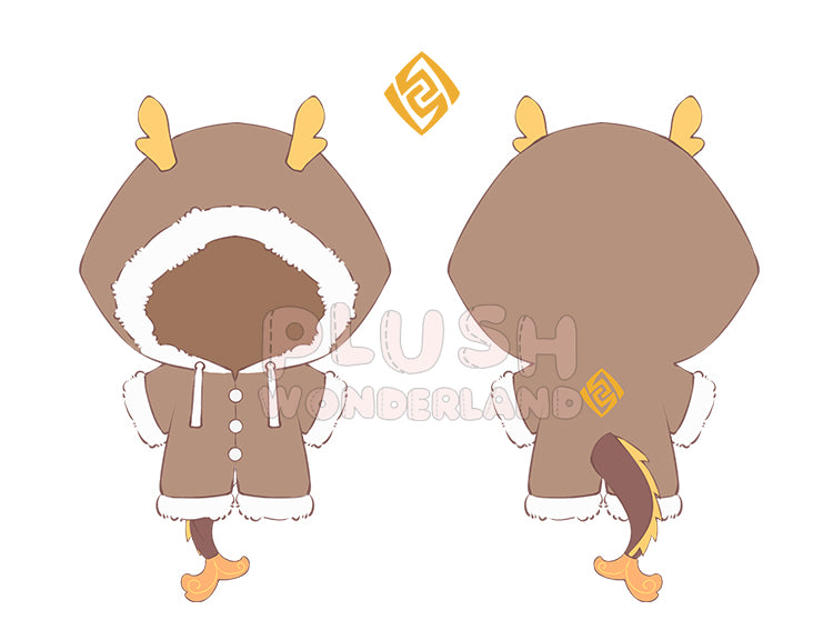 【Last Batch】【INSTOCK 】PLUSH WONDERLAND Game Lord Rock Plush Doll 20 CM FANMADE