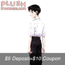 Load image into Gallery viewer, 【DEPOSIT】【POLL】PLUSH WONDERLAND  NEON GENESIS EVANGELION EVA Ikari Shinji Doll Plushie 20CM FANMADE
