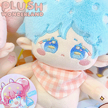 Load image into Gallery viewer, PLUSH WONDERLAND  Milky Pink＆Blue Cotton Doll Plushie No Character20CM
